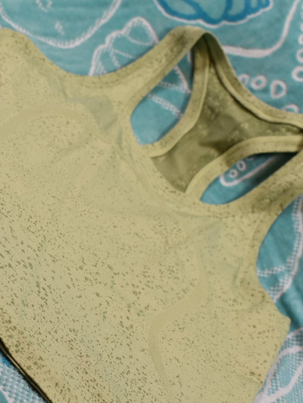 Lululemon green run tank